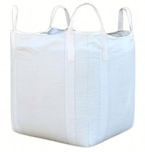Super Sac 2200 LBS en Polypropylène (PP) Tissé, Sac Jumbo en Vrac de 1 Tonne, Fond Plat, Fonction Antistatique pour le Déchargement du Ciment - Product Image 5