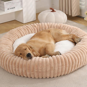 <span class=keywords><strong>Cama</strong></span> para Perro Zepet New Fur Donut, <span class=keywords><strong>Cama</strong></span> Redonda de Lujo para Perro, Alfombra Lavable para Gato, Cojín Cálido para Mascotas - Product Image 5