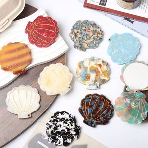 Beautiful <b>Plastic</b> Portable Acetate Pocket <b>Mirror</b> Stylish Sea Shell Compact <b>Mirror</b> Clam Shell Compact <b>Mirror</b> for Gifts - Product Image 4