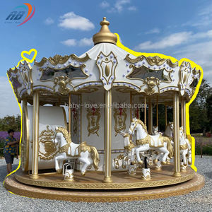 Manèges de type carrousel rotatif électriques, anciens, de style <span class=keywords><strong>royal</strong></span>, pour enfants, d'extérieur, magnifiques et attrayants, à vendre - Product Image 5