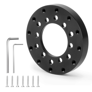 Racing <b>Wheel</b> Adapter 73Mm Aluminum Alloy Base Plate For <b>Pc</b> Gaming Steering <b>Wheel</b> Mount - Product Image 5