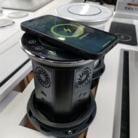 Tomada Elétrica Inteligente IP65 Wifi Padrão AU com Elevação Automática / Tomada Retrátil de Mesa