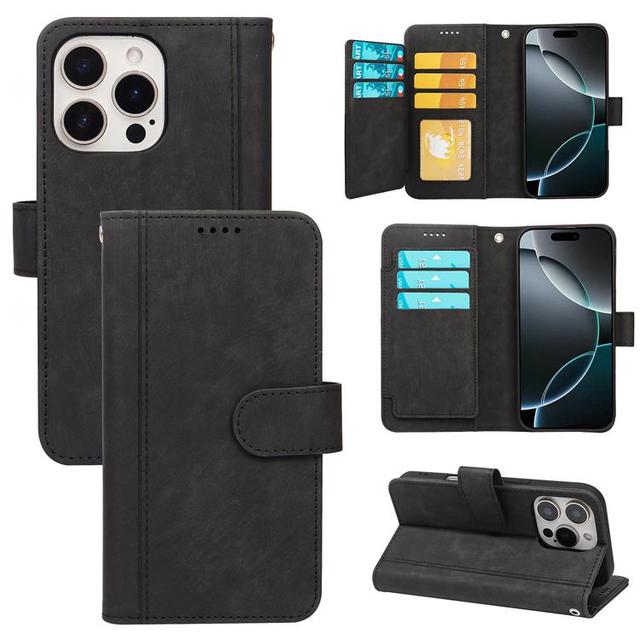 Creative Wallet 9 in 1 Folio Flip Phone case for Redmi Note 13 K40 Magnetic Purse Leather Bag Cover for Xiaomi 15 Pro