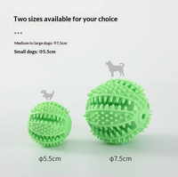 Jouet multifonctionnel pour chien avec ventouse, corde à tirer, balle distributrice de friandises, jouet interactif en caoutchouc pour le nettoyage des dents