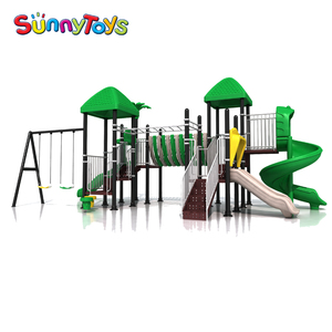Jardín de Infantes de interior y al Aire Libre <span class=keywords><strong>juegos</strong></span> al aire libre de los niños columpio y tobogán de conjuntos - Product Image 1