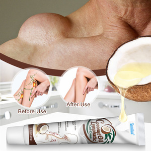 Crème pour le corps à l'huile de noix de coco 20g, usage externe, aide à soulager les douleurs des aisselles et du cou - Product Image 6