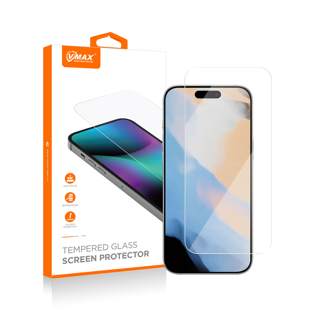 Clear Glass Film for iPhone 17 Screen Protector for iPhone 17 Air 16E 11 12 13 14 Plus 15 Pro Max HD 9H Tempered Glass