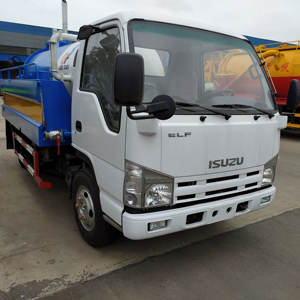 Camión Isuzu 4x2 con Tanque de Succión y Limpieza de Alcantarillado de 5000L/5 Toneladas para Dragado de Tuberías - Product Image 2