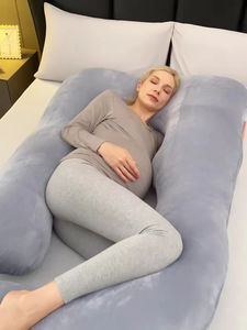 Almohadas <span class=keywords><strong>de</strong></span> <span class=keywords><strong>Embarazo</strong></span> para Dormir, Almohada <span class=keywords><strong>de</strong></span> Maternidad en Forma <span class=keywords><strong>de</strong></span> U para Dormir <span class=keywords><strong>de</strong></span> Lado - Soporte para Espalda y Piernas - Product Image 4