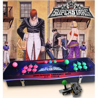Kit konsol permainan, Pandorabox 4 keluarga, permainan pertempuran, Joystick Arcade, kit konsol permainan
