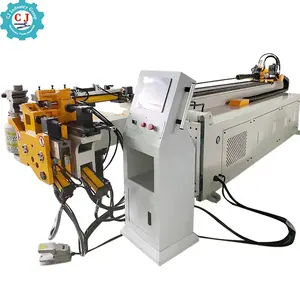 75CNC otomatik çelik boru bükme makinesi bakır boru bükücü CNC tüp bükme makinesi hidrolik boru Bender