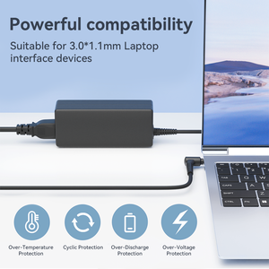 Adaptateur pour ordinateur portable 65W 3.0mm*1.1mm 19V 3.42A pour <span class=keywords><strong>Acer</strong></span> Aspire 1/5/Aspire/Swift/Chromebook/Spin avec câble secteur US/UK/EU/AU – Fournisseur de premier plan - Product Image 6