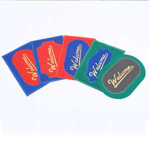 Paillasson personnalisé en gros avec logo, en plastique, pour l'extérieur et l'intérieur, coussin en PVC, paillasson d'accueil pour <span class=keywords><strong>porte</strong></span> d'entrée - Product Image 3