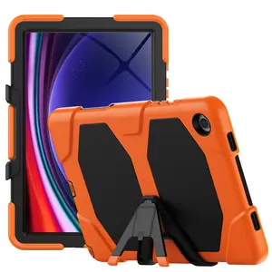 Heavy Duty robusto Kickstand Tablet Case per Samsung Galaxy Tab A9 Plus 11 Cover con cinturino a mano