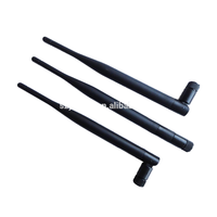 Amplificateur de signal LoRa/LPWAN puissant YC 433 MHz, antenne omnidirectionnelle MIMO en caoutchouc 5 dBi, 50 W, VSWR 1.8 pour communication haute performance