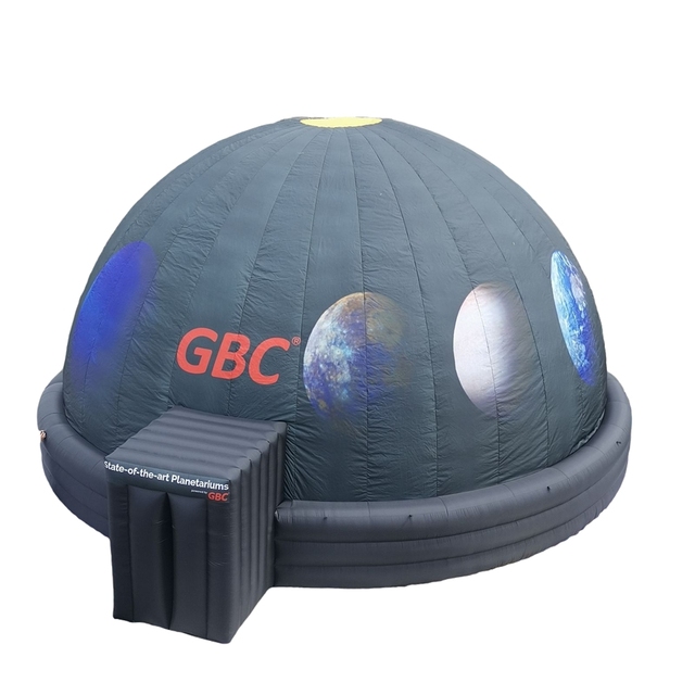 Astronomy Themed Inflatable Planetarium Tent Giant Dome Customization Projection Tent Planets Exhibition or Display