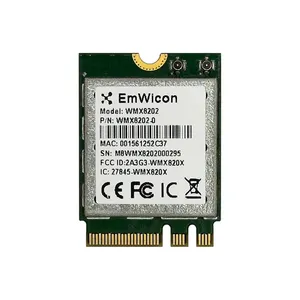 Emwicon WMX8202 WiFi + BT5.3 Wireless RF Module M.2 2230 A+E KEY Form Factor Wifi Module 2T2R