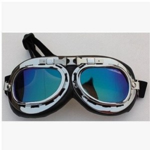 Gafas de Ciclismo Estilo Harley Yueli, Protección Contra el Viento y el Polvo, para Usar con Casco, Diseño Retro, Material de PC - Product Image 3