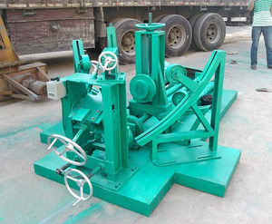 Máquina de crimpado horizontal de servicio pesado para bridas, ajustable de 50-1750 mm de diámetro, para conductos de acero inoxidable rectos y cónicos, en frío - Product Image 1