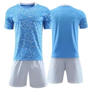 定制俱乐部足球服训练运动服足球套装批发卡米萨·德·罗纳尔多足球服套装