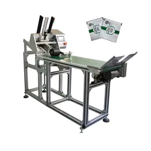 Automatic High Speed Card Feeder Paper Plastic Bags Paging Machine With Counter