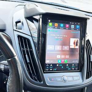 Reproductor Multimedia de Video con Navegación CarPlay, Pantalla IPS, Android 13, Radio para Auto para Ford Cmax 2013 2011 KUGA, Pantalla Tesla, Estéreo, GPS - Product Image 1