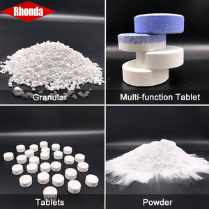 Nettoyants au <span class=keywords><strong>chlore</strong></span> en comprimés de 20 g et 200 g, granulés blancs, 50 lb TCCA pour le nettoyage des piscines - Product Image 6