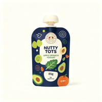 Pochette aseptique pour bébé avec bec verseur pour liquides frais, sachet souple de qualité alimentaire pour smoothies, boissons, lait, sans BPA