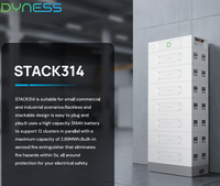 Batterie LiFePO4 Dyness STACK314 51.2V 314Ah CE 8000 cycles Garantie 10 ans