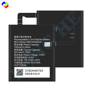 แบตเตอรี่ OEM ใหม่ HB672836EEW สำหรับนาฬิกา Huawei Watch 4x Kids 4s 4 Pro Honor Gs Pro Watch 3 Pro - Product Image 3