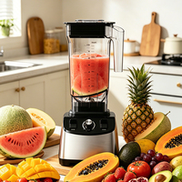 Licuadora 2 en 1 RANBEM, Máquina para Hacer Fufu, 2200W, Alta Potencia, 2L, Velocidad Variable, Multifuncional, Molinillo para Smoothies, Motor de Cobre Puro, Uso Doméstico