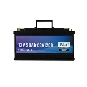 แบตเตอรี่โซเดียมไอออน 12V 90Ah สำหรับสตาร์ท-สต็อป  ค่า CCA สูง สำหรับรถยนต์และรถบรรทุก - Product Image 6
