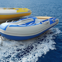 Personnalisation de Synsor Bateau Pêche Bateaux Gonflables Vente Nouveau Design Électrique Aluminium Hypalon Matériel Lac Dérive