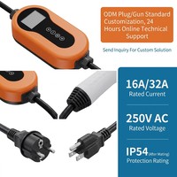Chargeur EV portable 22 kW Type 2 personnalisable ODM haute puissance, 15 ans d'expérience, distributeur en gros