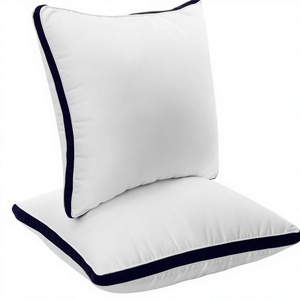 Utopia Bedding <strong>Pillows</strong> <strong>65x65</strong> cm (2 Pcs) 3D Blank Hollow Fiber Padding Solid Fluffy Soft Easy-to-maintain <strong>Pillow</strong> (navy Blue) - Product Image 3