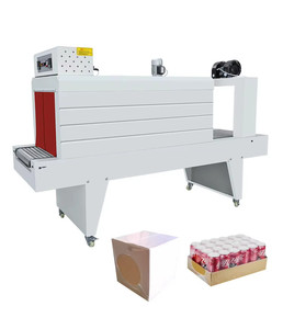 Machine d'emballage automatique par rétraction de manchons, machine à tunnel de rétraction thermique pour l'emballage de films PVC, PE, POF - Product Image 1