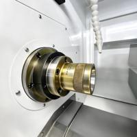Mesin Bubut CNC CK32 Slant Bed Presisi Tinggi dengan Kontrol GSK