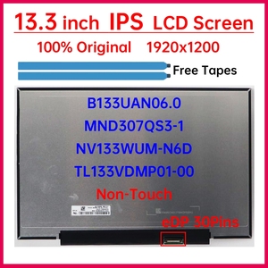 Schermo LCD da 13,3 Pollici NV133WUM-N6D B133UAN06.0 TL133VDMP01-00 MND307QS3-1 per Lenovo ThinkPad X13 L13 Gen 6 Pannello Display a Matrice - Product Image 2