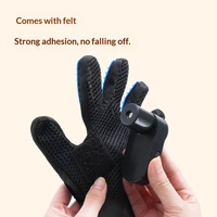 Gants de toilettage pour animaux avec lampe intégrée en forme d'animal pour chats et chiens