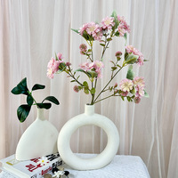 Fleur de cerisier artificielle, branche florale artificielle, décoration de mariage, décoration de la maison