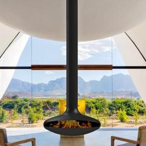 Nouveau produit, style personnalisé, cheminée suspendue à l'éthanol ou poêle à bois, chauffage intérieur - Product Image 6