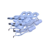 Cable interruptor Micro USB, fuente de alimentación, Cable de carga con interruptor de encendido/apagado