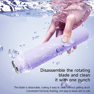 <span class=keywords><strong>Rasoir</strong></span> électrique portable étanche à double tête pour hommes et femmes, adapté à l'épilation des zones intimes et des aisselles - Product Image 4