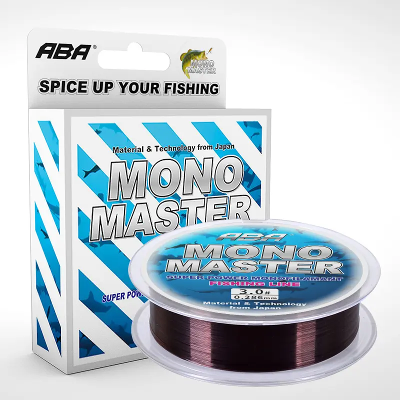 ABA high quality multiple color tuna long line nylon monofilament fishing line