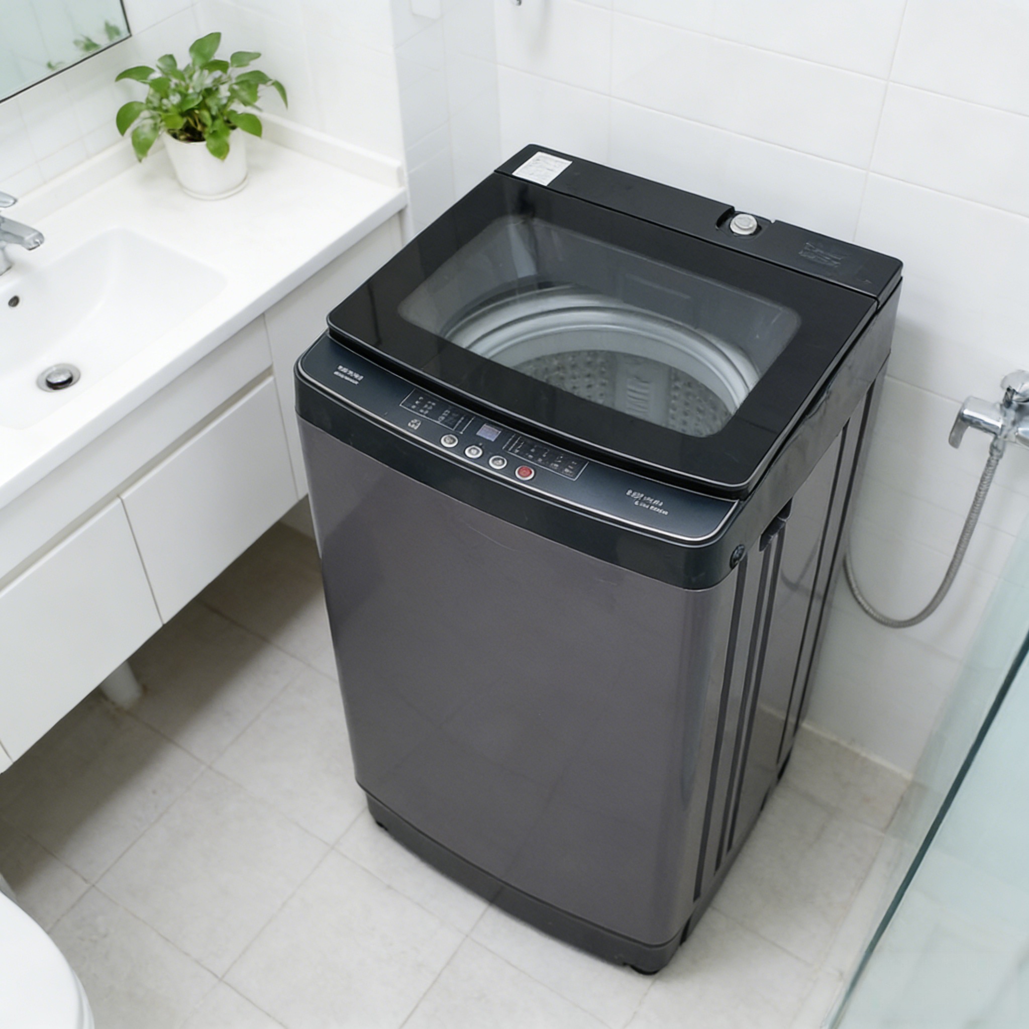 Couvercle en plastique marron de 8,5 kg