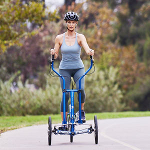 Vélo elliptique d'extérieur pliable à <span class=keywords><strong>3</strong></span> roues pour usage domestique, modèle 7i, pour agents de recrutement - Product Image 3