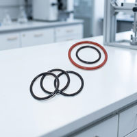 BoilPeak PTFE-Verkapselte FKM-Silikon-O-Ring-Dichtungen - Für Automobil- und Luftfahrtanwendungen in Standardgrößen