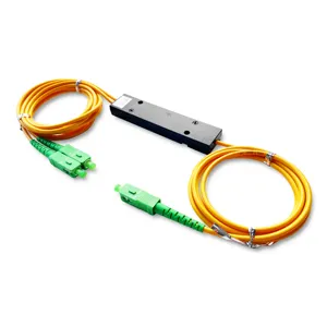 FTTH ABS盒FBT 1x2分路器光纤耦合器光纤连接器厂家供应光纤耦合器