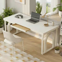 Bureau d'ordinateur en métal écologique DESIN au design moderne pour le bureau à domicile, surface d'apprentissage en métal, fabriqué en Chine