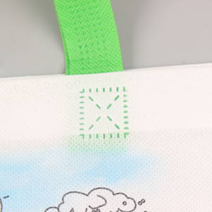 Vente chaude B662 bricolage peinture Graffiti coloré dessin animé conception <span class=keywords><strong>pas</strong></span> <span class=keywords><strong>cher</strong></span> Non-tissé sac fourre-tout cadeau pour faire du shopping - Product Image 5